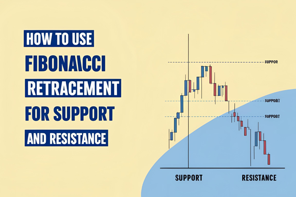 Fibonacci retracement for support and resistance