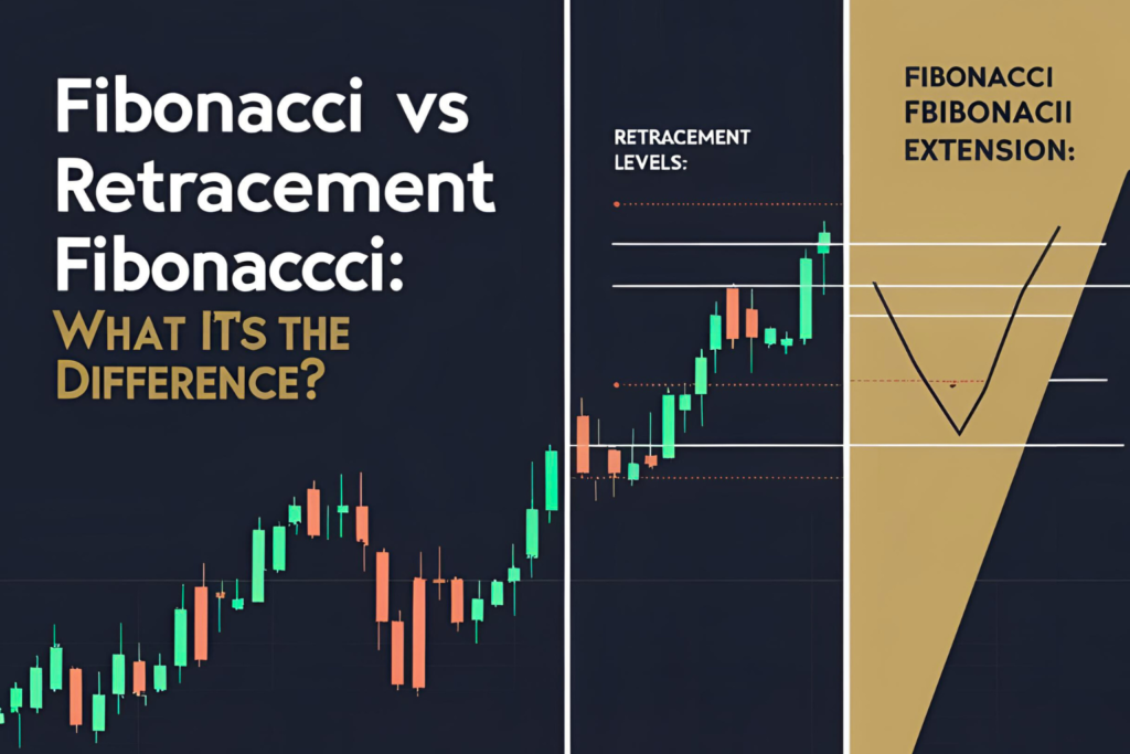Fibonacci retracement vs extension